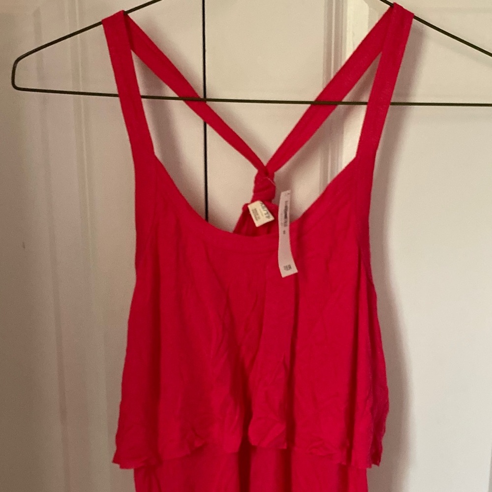 Old Navy Hot Pink Racerback Tank - Picture 3 of 8